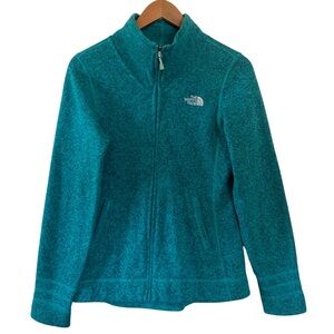 The North Face Crescent Full Zip Jacket Teal Green Women’s S